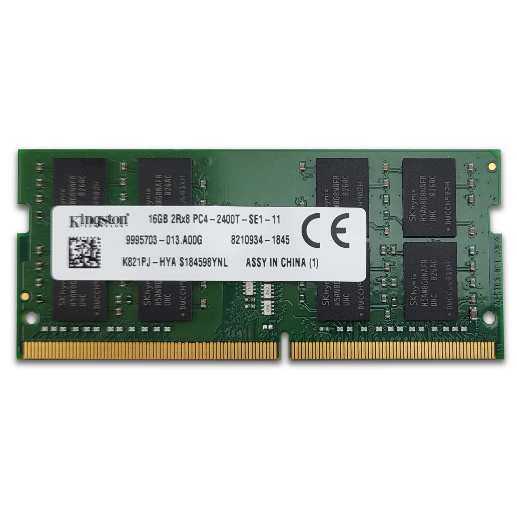 Kingston 16GB 2Rx8 PC4-2400T SO-DIMM - r3Loop